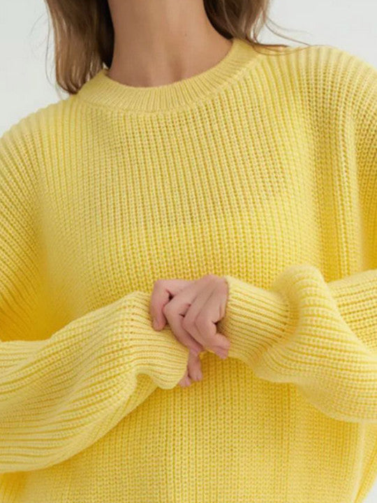 Altia | Women's Textured Crewneck Sweater