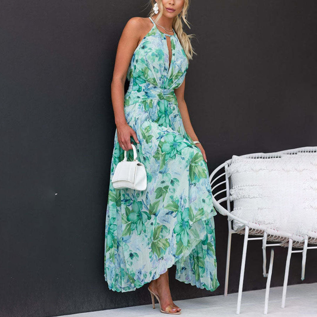 Maryann | Elegant Floral Breeze Maxi Dress for Summer