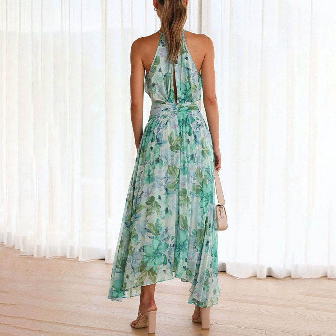 Maryann | Elegant Floral Breeze Maxi Dress for Summer