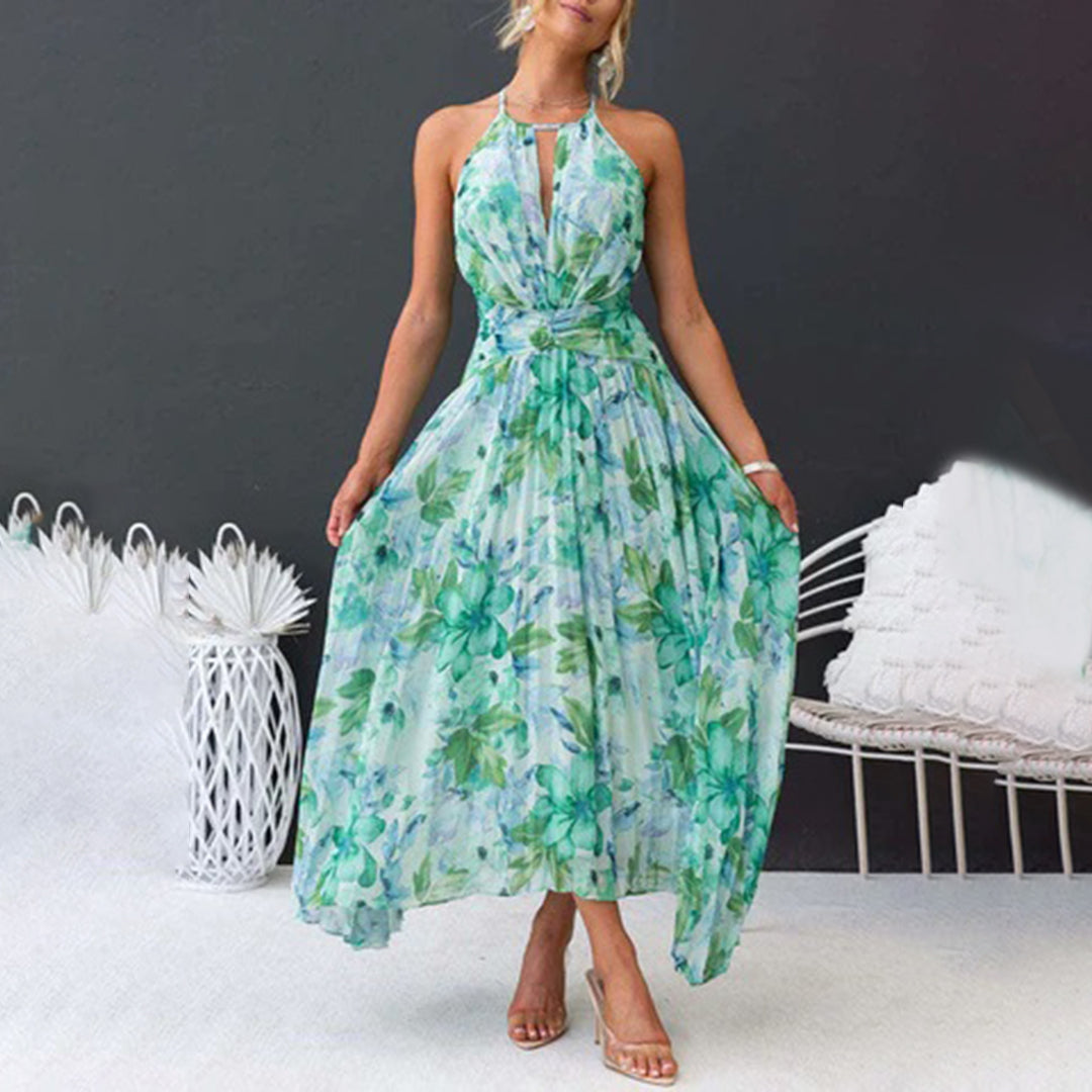 Maryann | Elegant Floral Breeze Maxi Dress for Summer