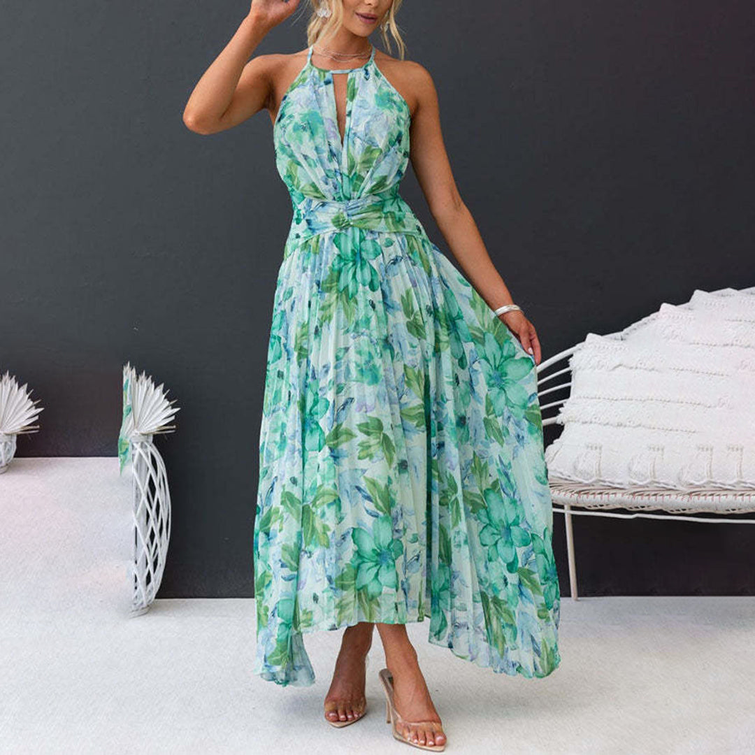 Maryann | Elegant Floral Breeze Maxi Dress for Summer