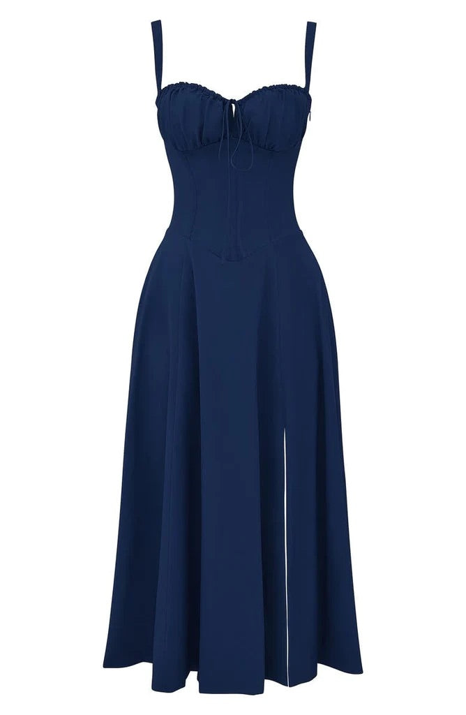 Marina | Spring Floral Print Party Dress