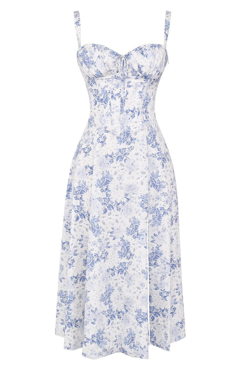 Marina | Spring Floral Print Party Dress