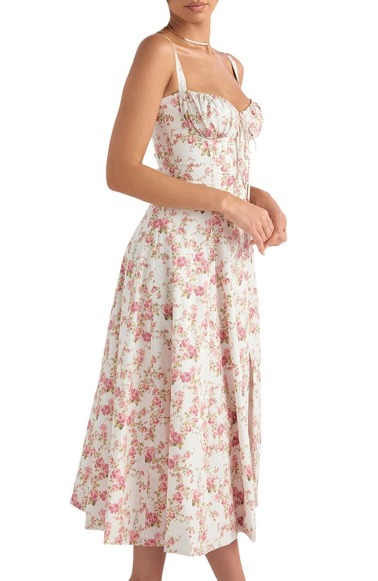Marina | Spring Floral Print Party Dress