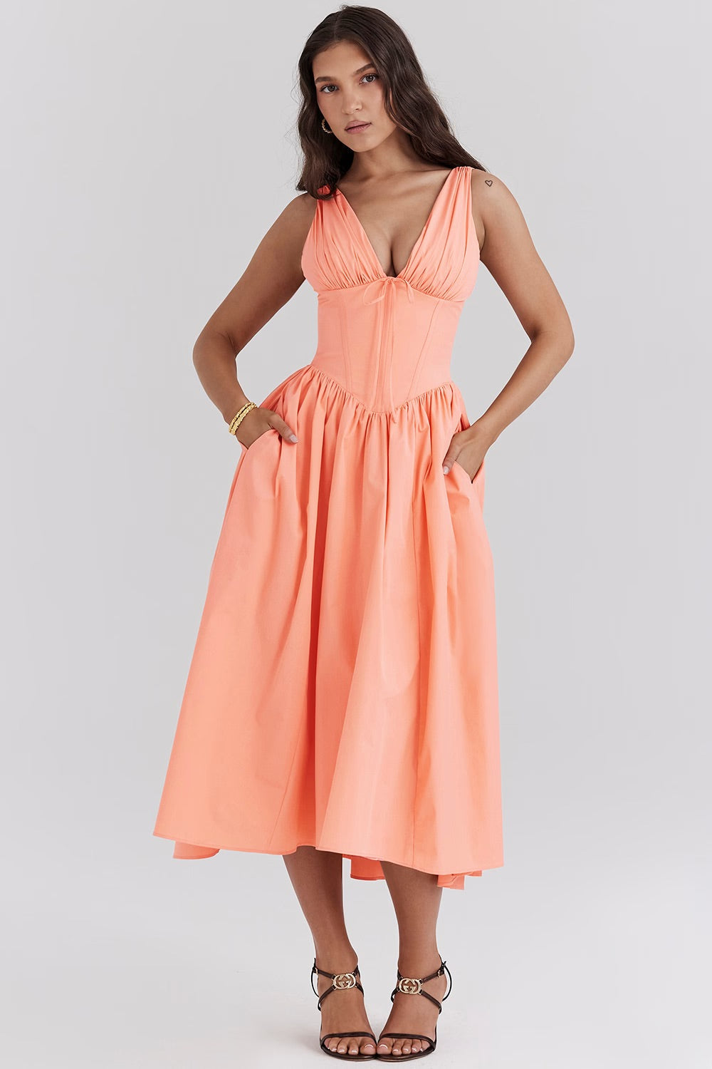 Milena | Chic Floral Dress for Effortless Summer Style