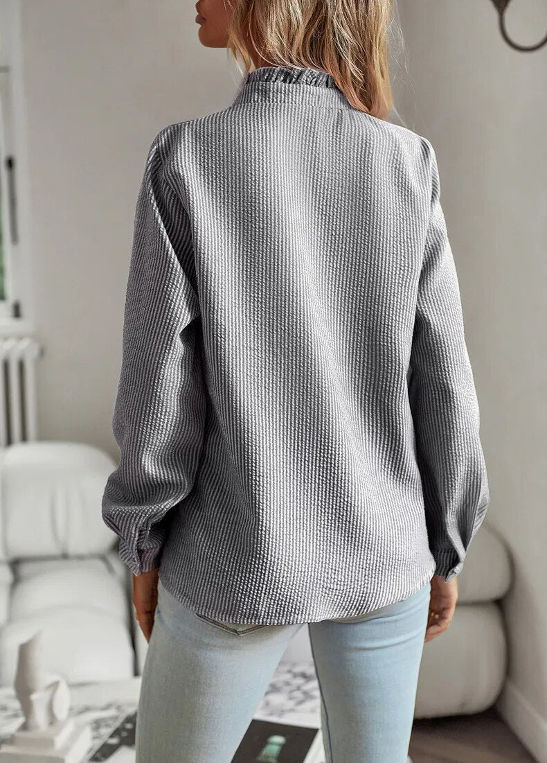 Christina | Stylish Ruffle Blouse for Women