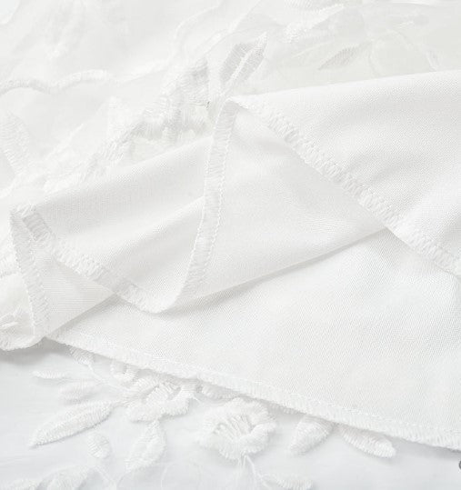 Joyce | Women's Elegant White Backless V-Neck Mini Summer Dress