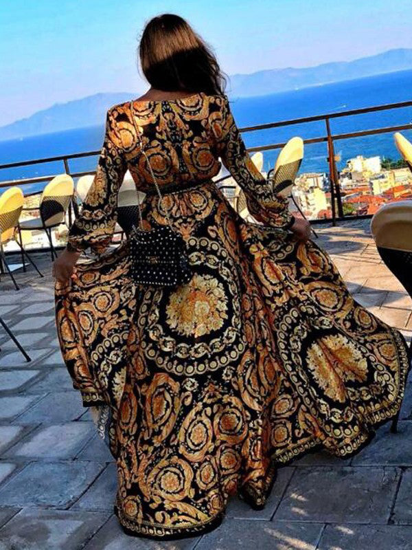 Mattie | Bohemian Maxi Dress - Elegant and Flowy