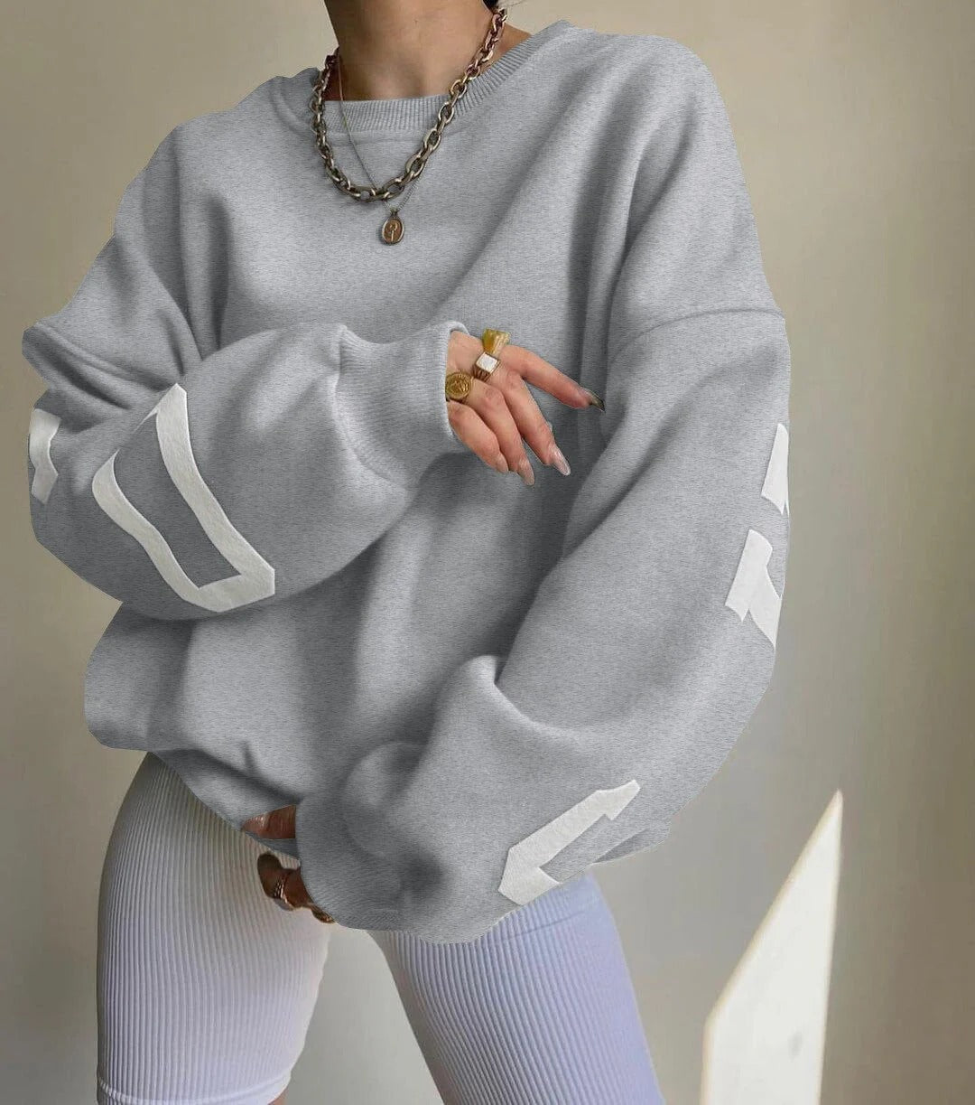 Alissa | Women's Oversized Crewneck Sweatshirt
