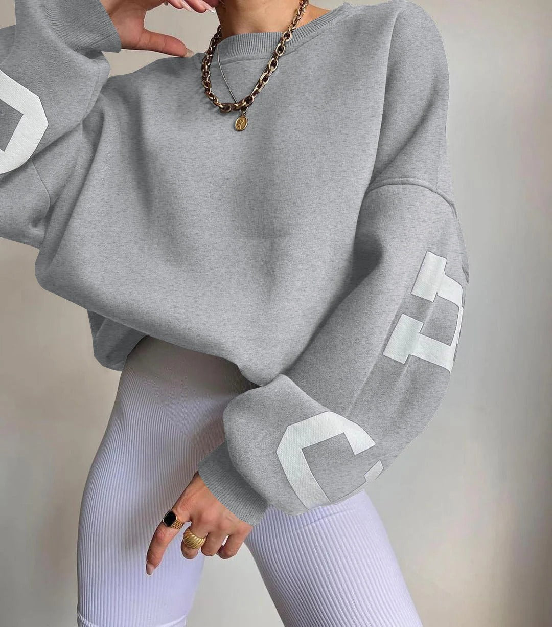 Alissa | Women's Oversized Crewneck Sweatshirt
