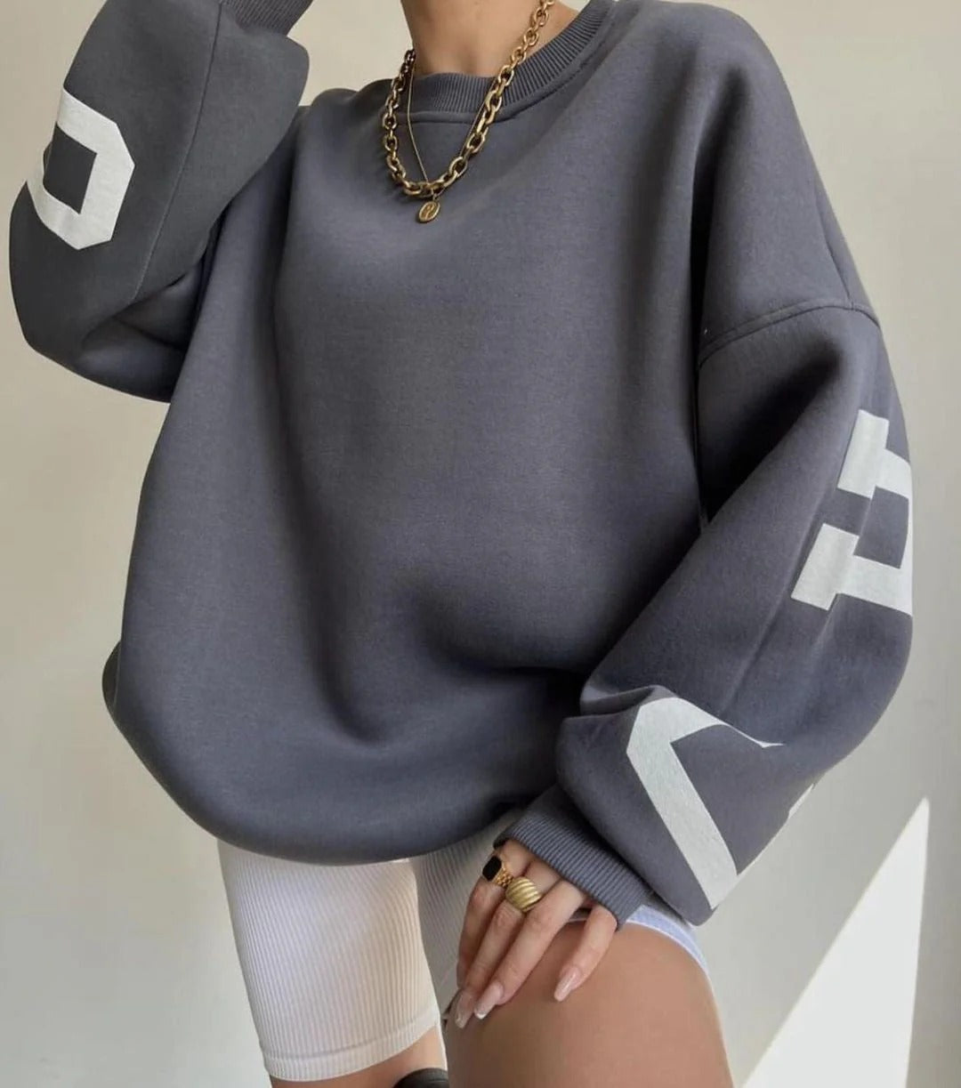 Alissa | Women's Oversized Crewneck Sweatshirt