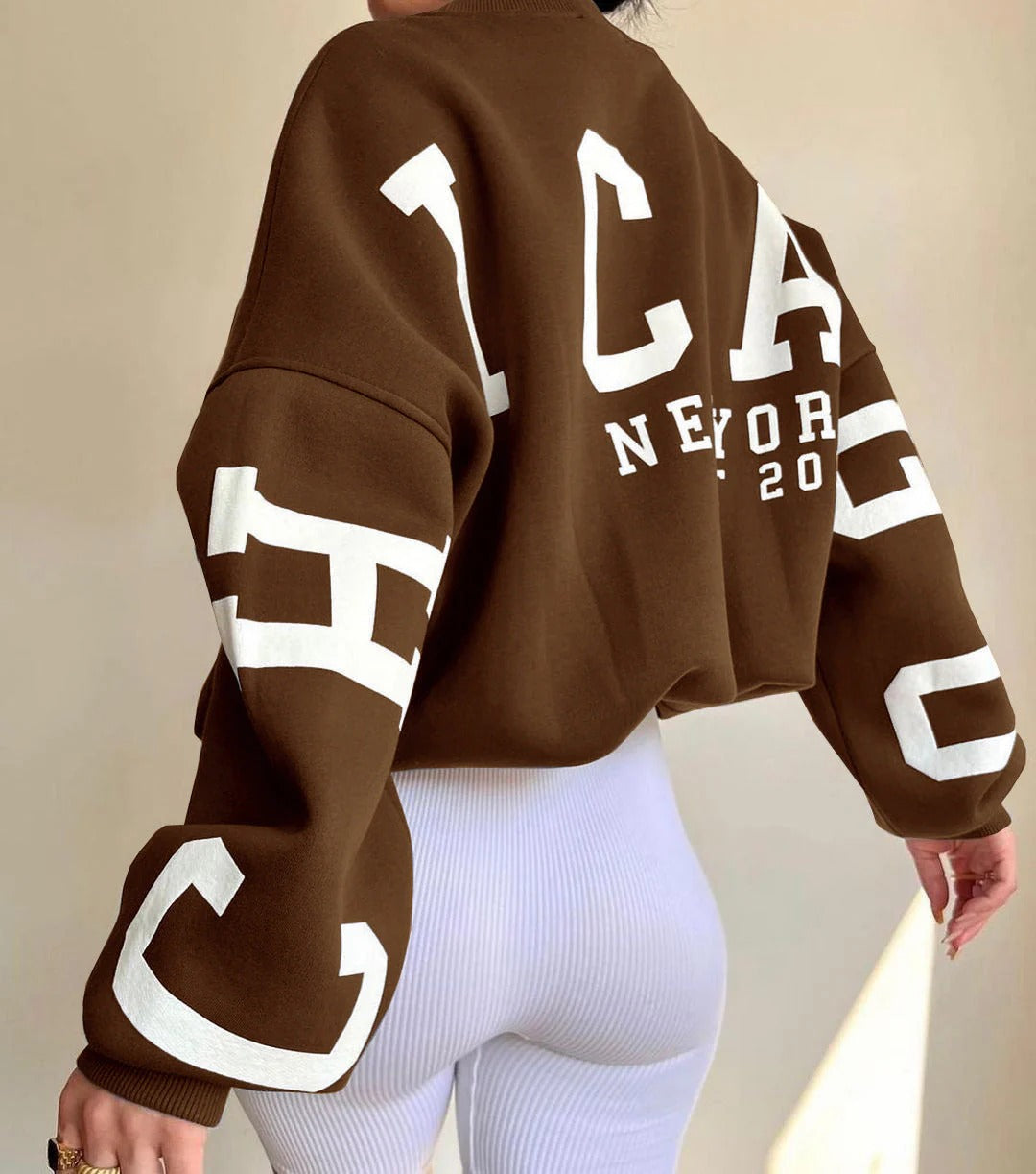 Alissa | Women's Oversized Crewneck Sweatshirt
