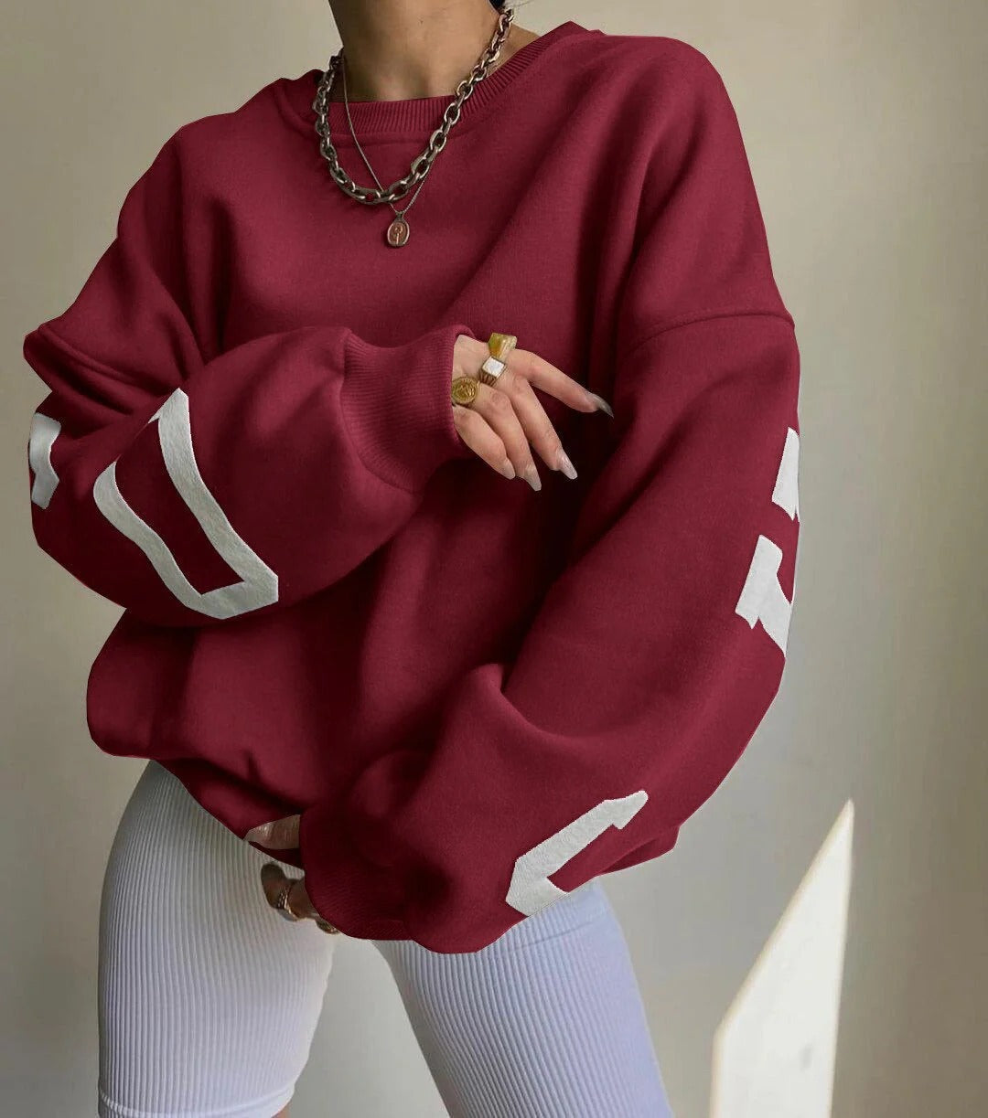 Alissa | Women's Oversized Crewneck Sweatshirt