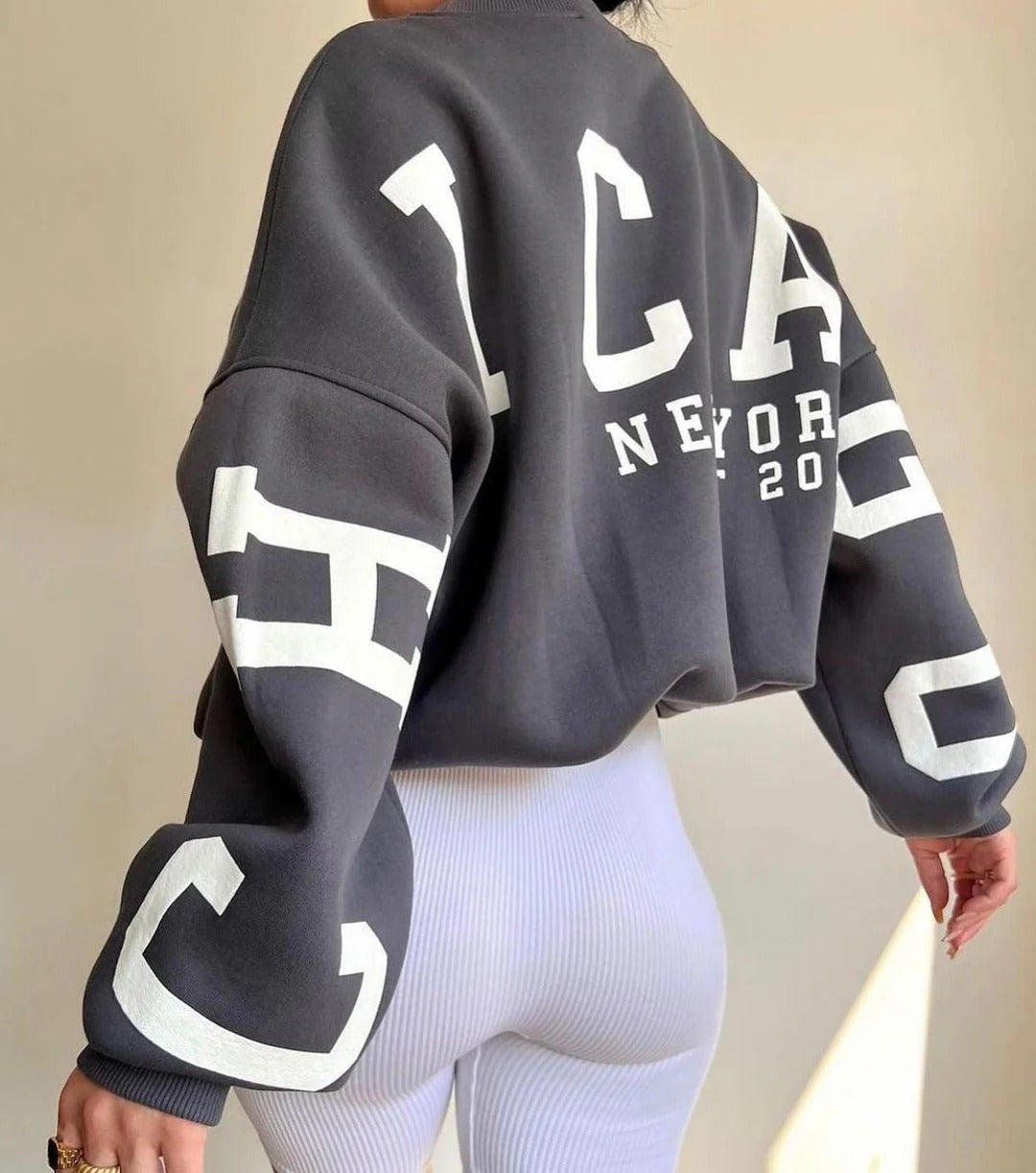 Alissa | Women's Oversized Crewneck Sweatshirt