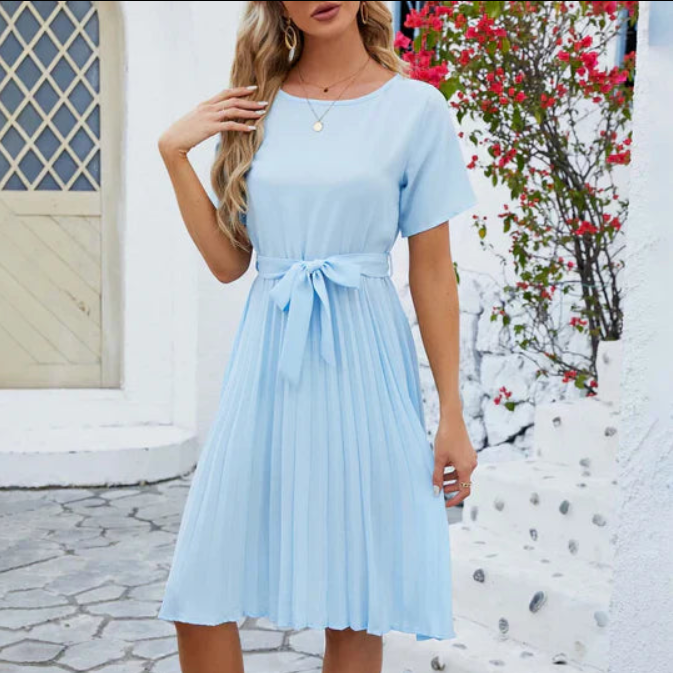 Janice | Elegant Floral Midi Dress for Women