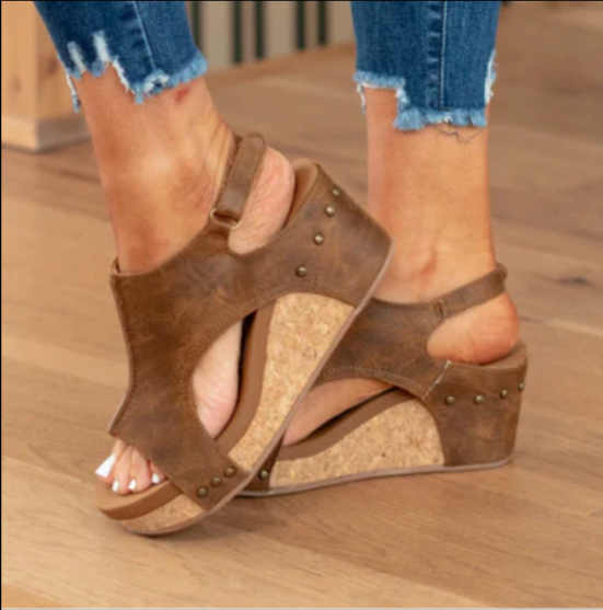 Leontine | Stylish and Comfortable Women's Orthopedic Wedge Sandals