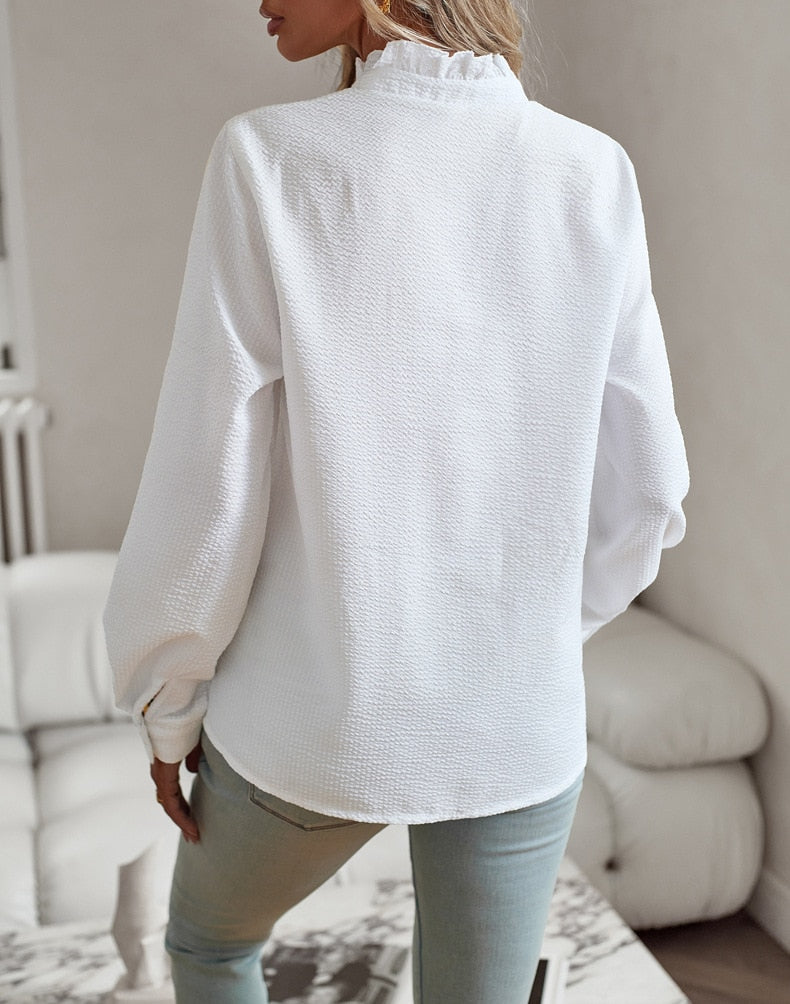 Courtney | Chic Button-Up Shirt for Effortless Style