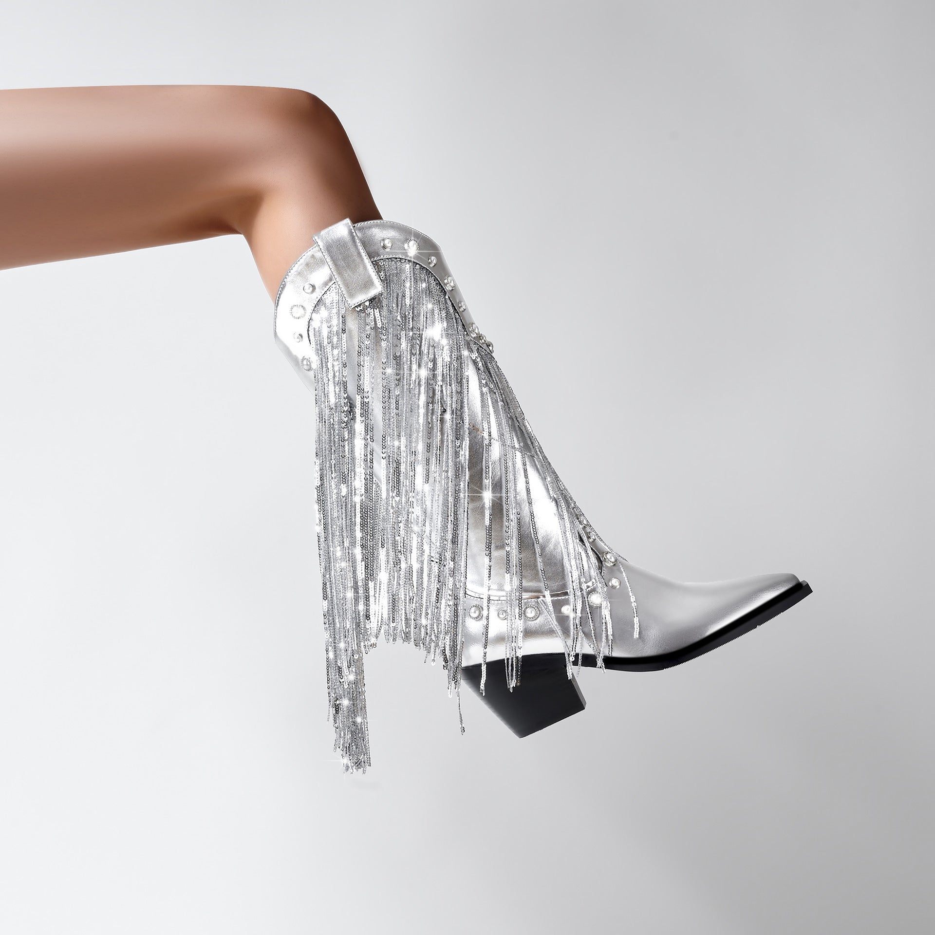 Florencia | Women's Fringe Cowboy Boots