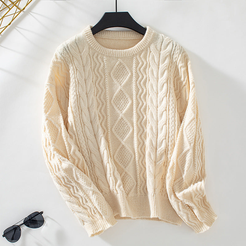 Alvie | Cozy Cable Knit Long Sleeve Jumper for Women