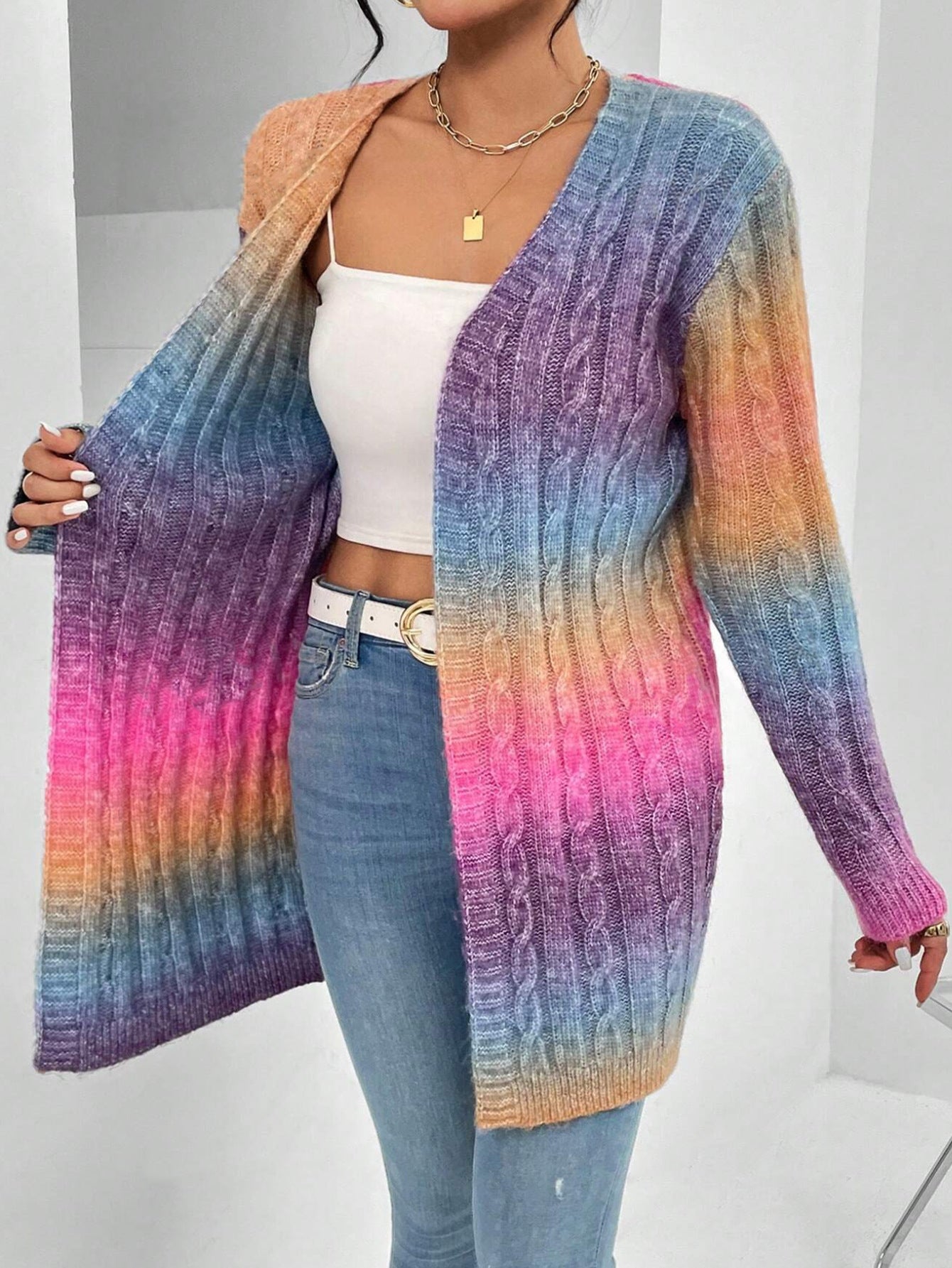Alevtina | Women's Long Cardigan Sweater