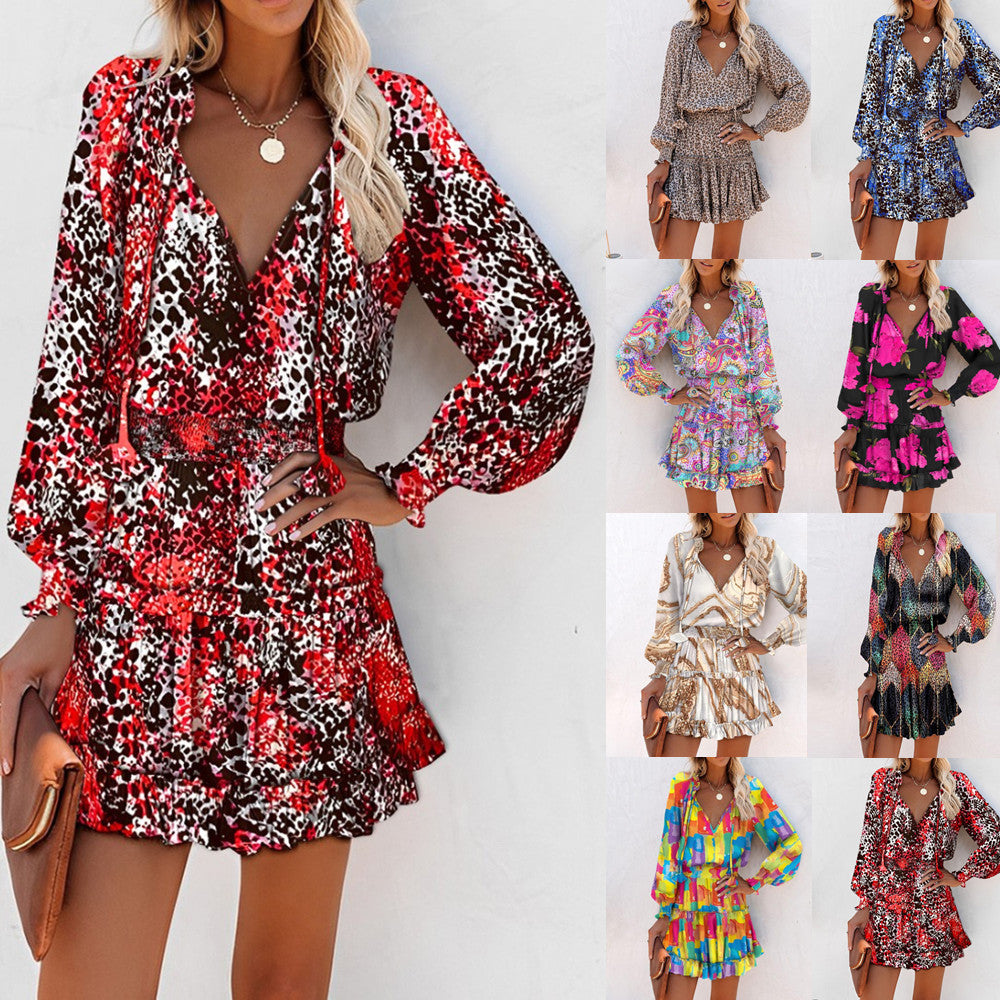 Maeve | Stunning Floral Mini Dress for Effortless Elegance