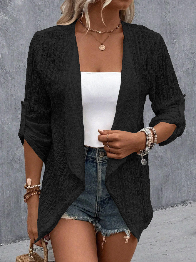 Alexi | Women's Open Front Draped Cardigan
