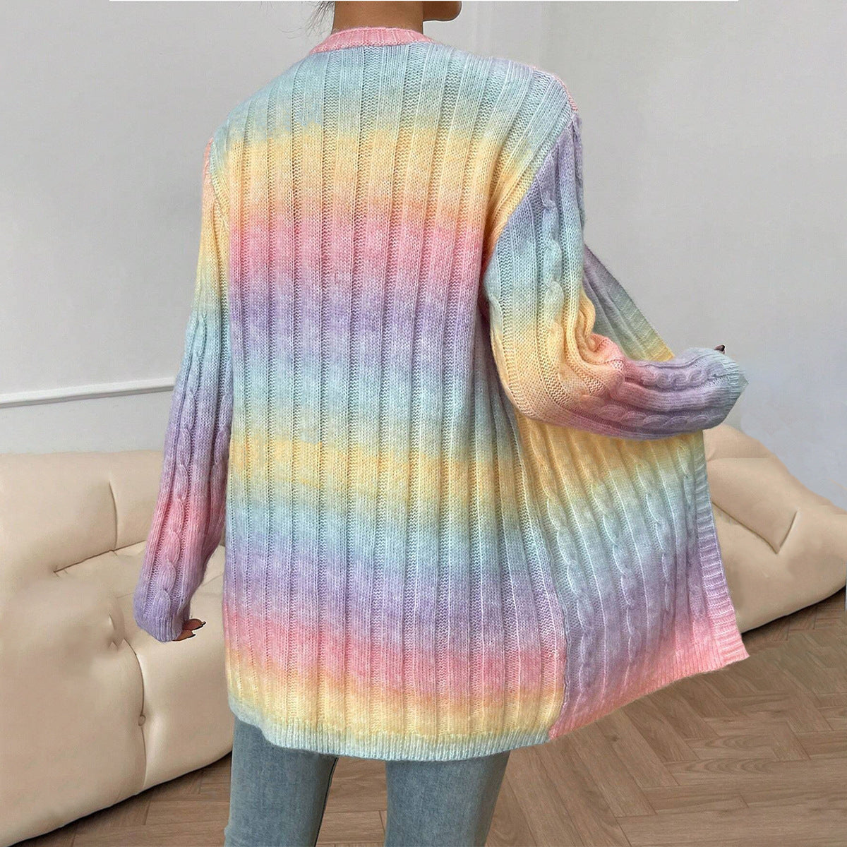 Alevtina | Women's Long Cardigan Sweater