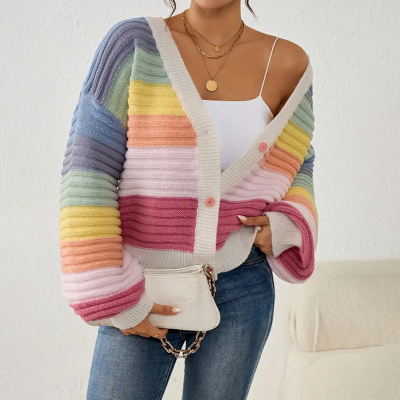 Aila | Women's Oversized Button-Front Cardigan