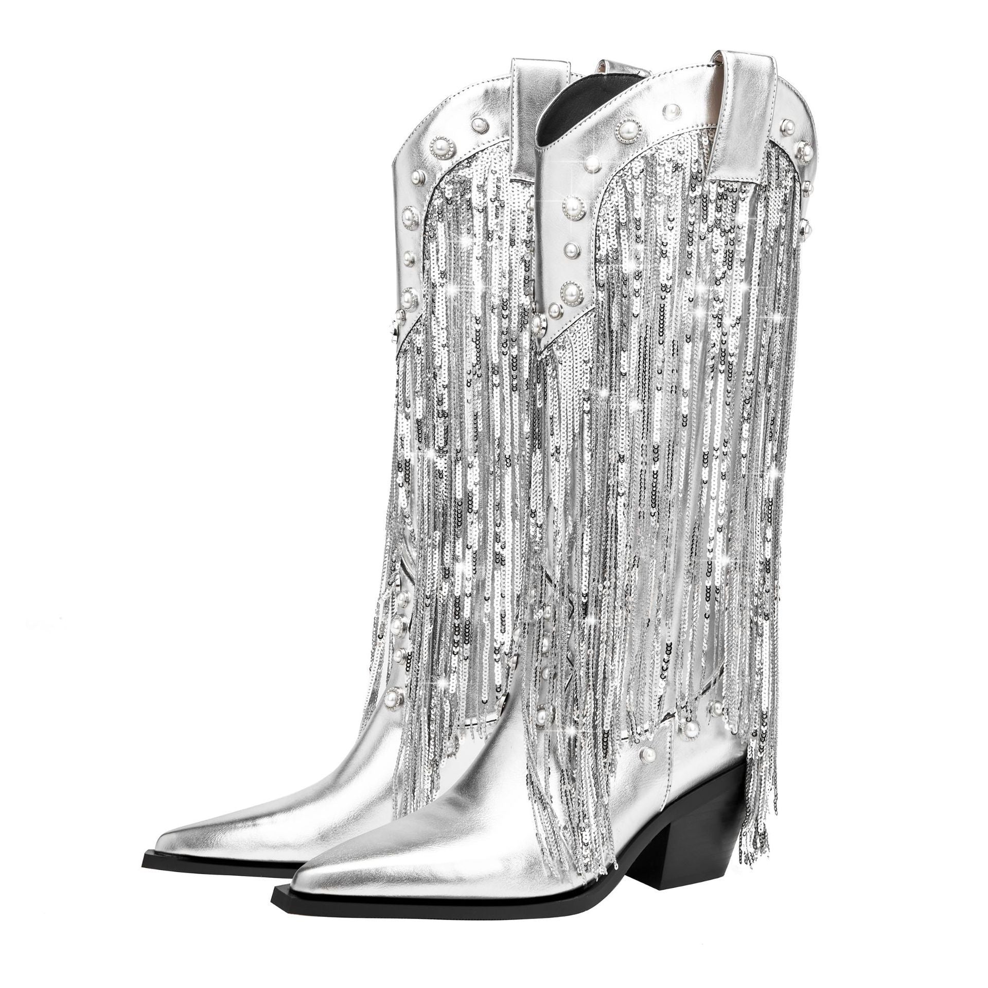 Florencia | Women's Fringe Cowboy Boots