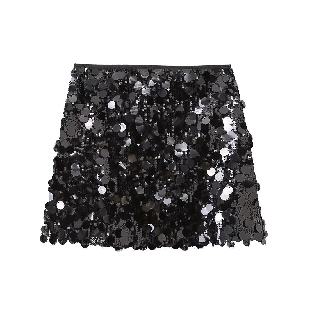 Abbie | Dazzling Sparkling Sequin Skirt