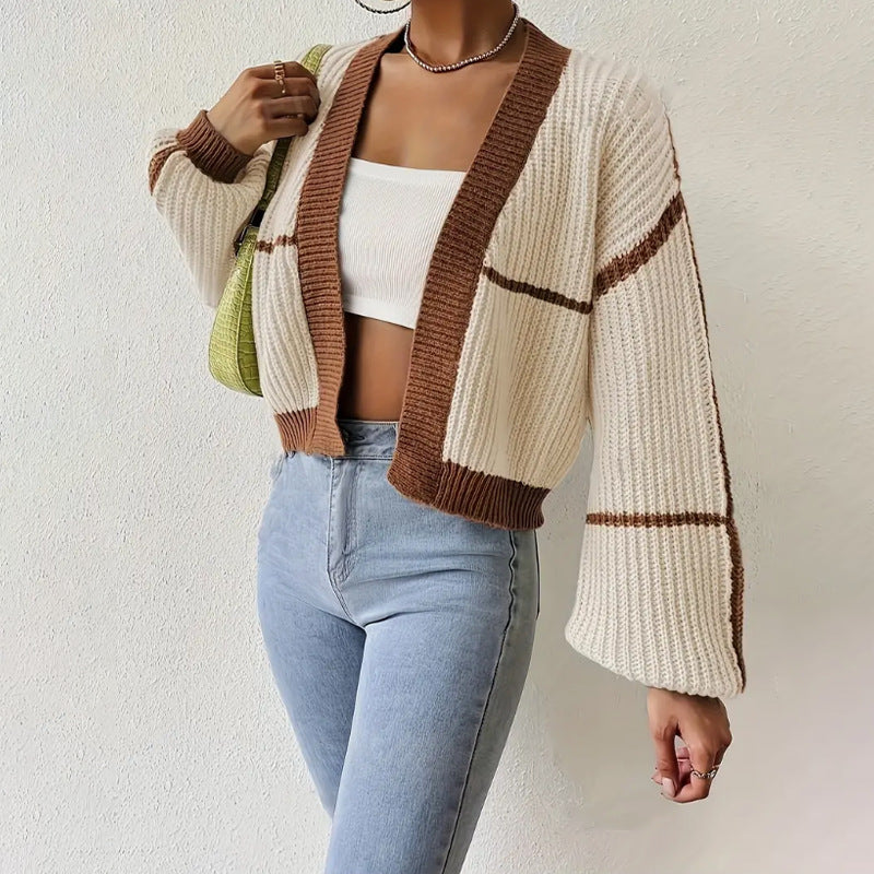 Alarice | Women's Cropped Knit Cardigan
