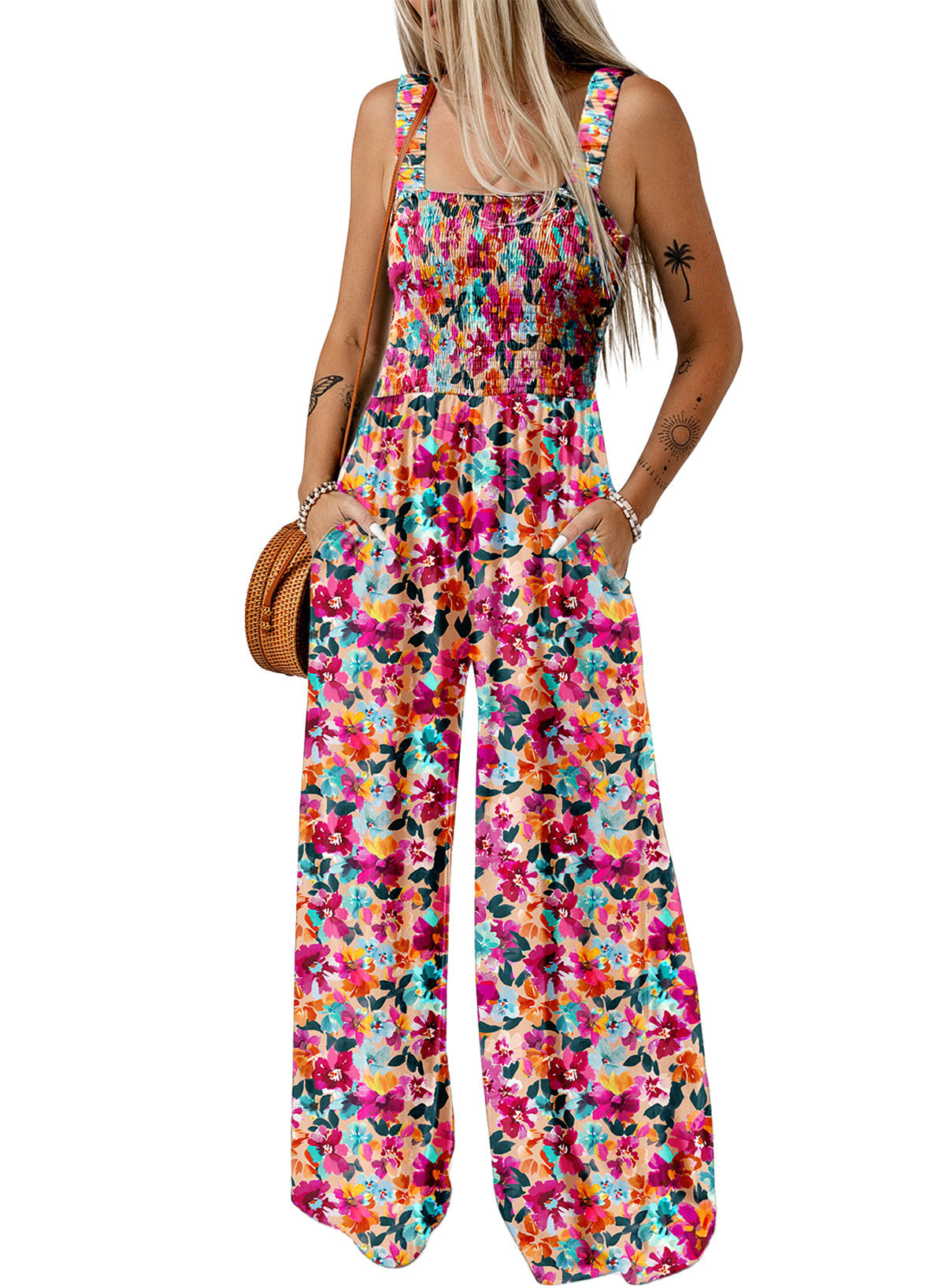 Jillian | Bright and Cheerful Spring Jumpsuit for Sunny Days