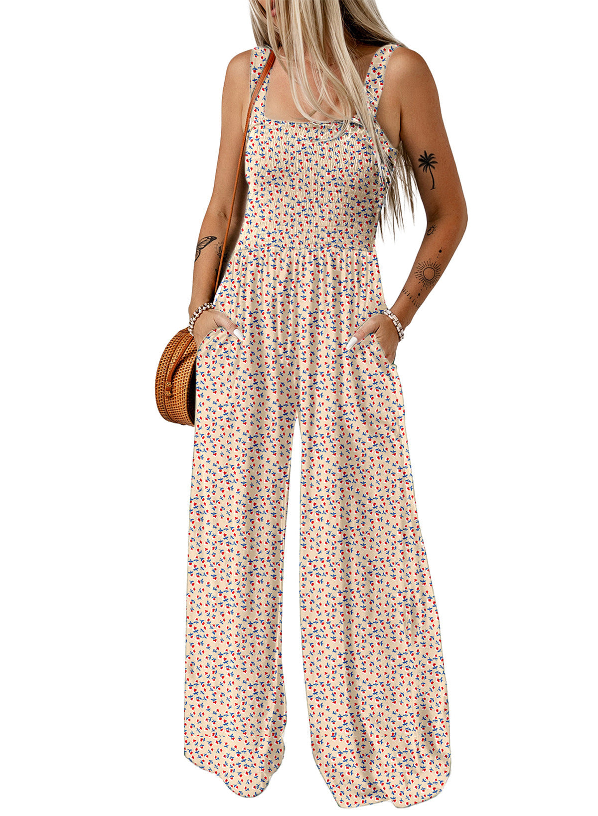 Jillian | Bright and Cheerful Spring Jumpsuit for Sunny Days