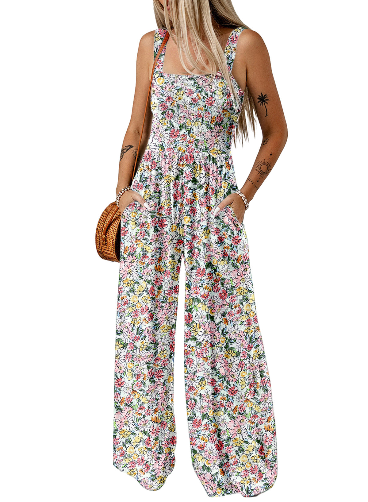 Jillian | Bright and Cheerful Spring Jumpsuit for Sunny Days