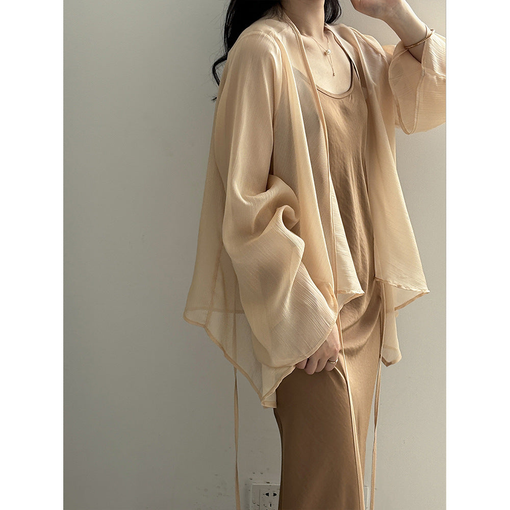 Alfrida | Women's Open Front Lightweight Cardigan