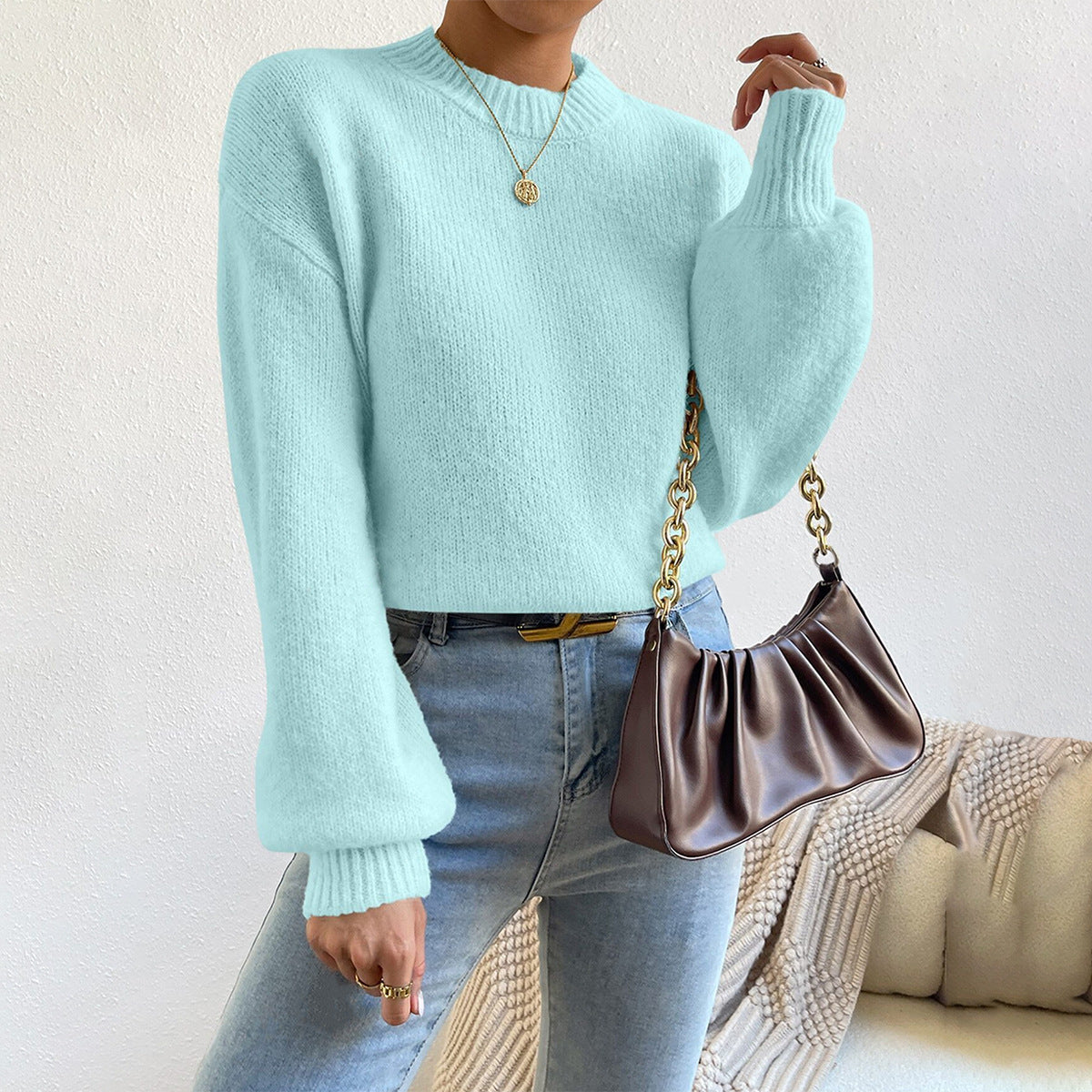Alix | Women's Relaxed Fit Crewneck Sweater