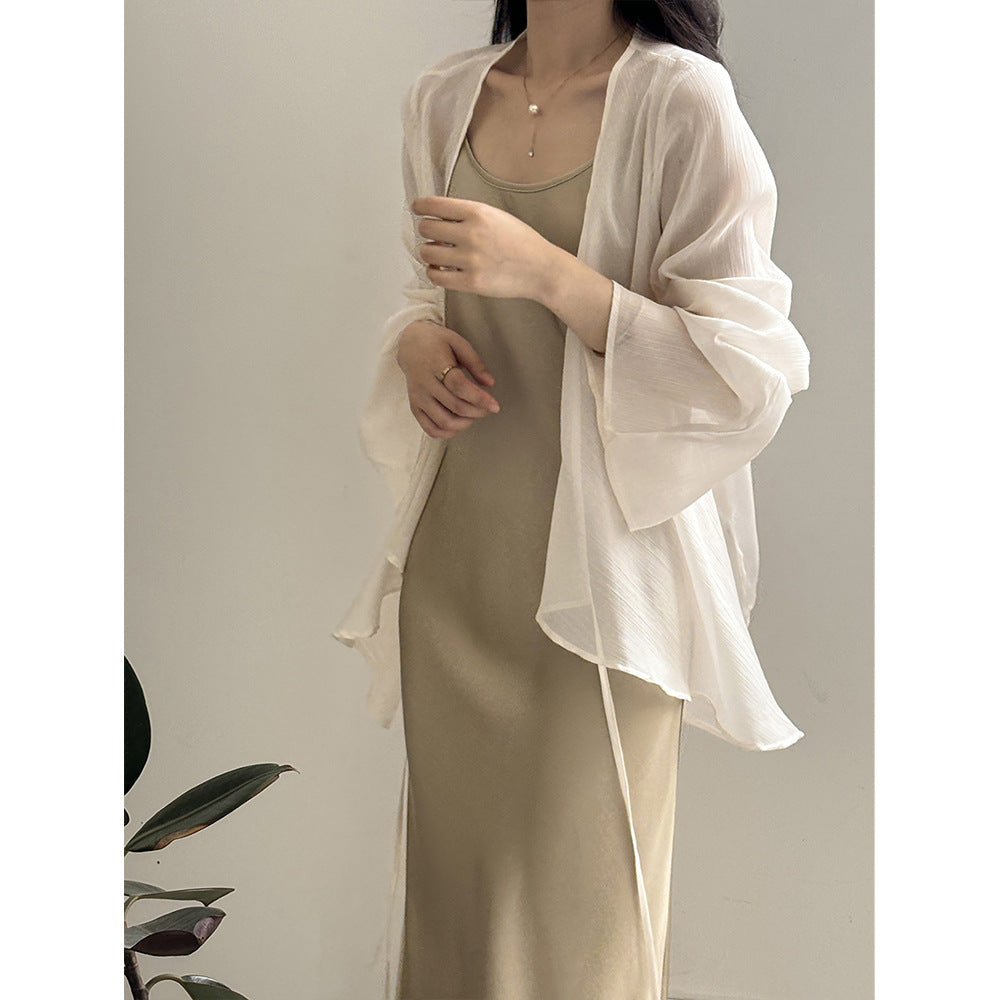 Alfrida | Women's Open Front Lightweight Cardigan