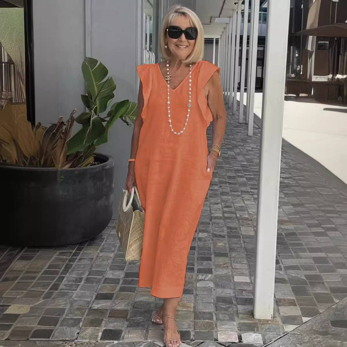 Mara | Chic Sleeveless Summer Dress for Effortless Style