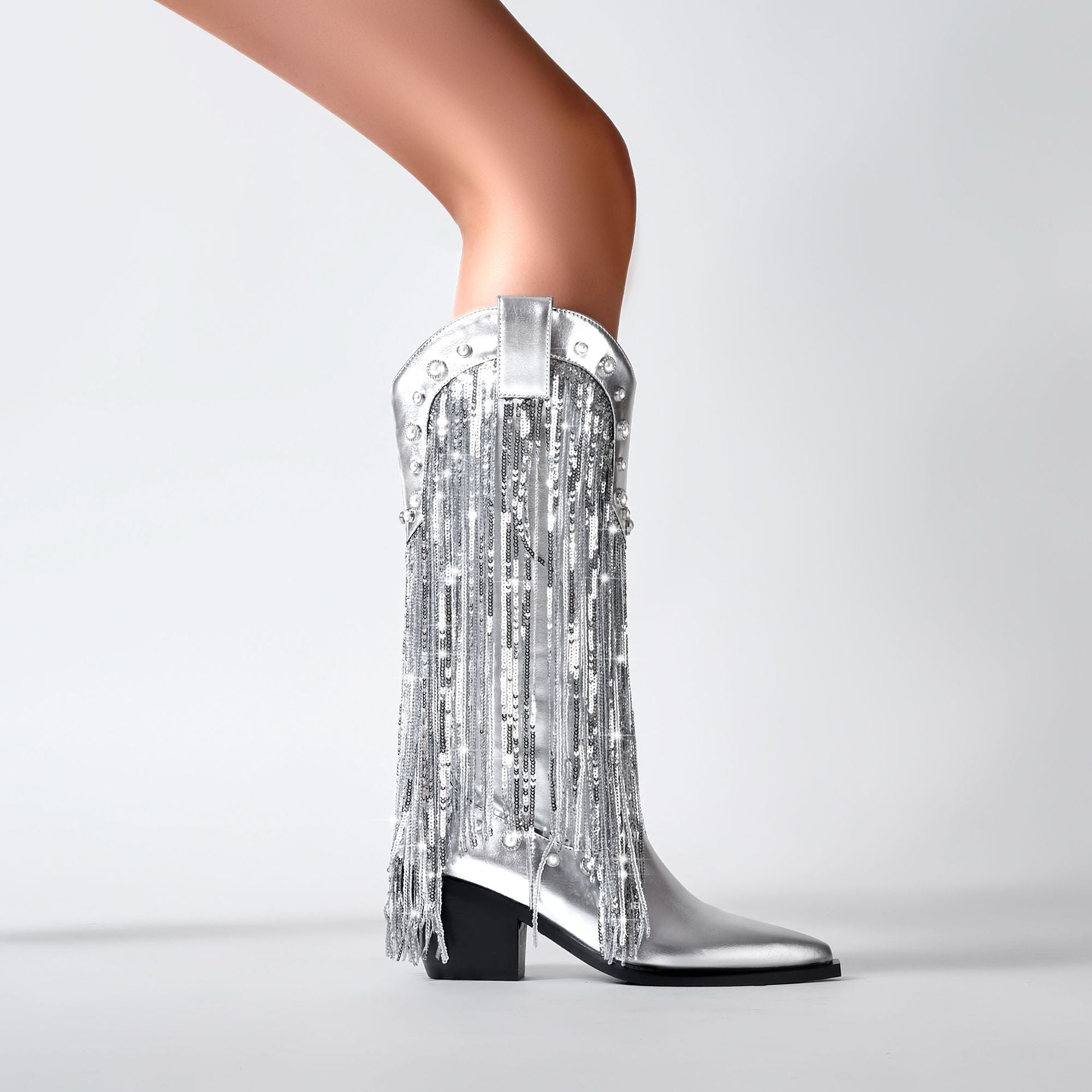 Florencia | Women's Fringe Cowboy Boots