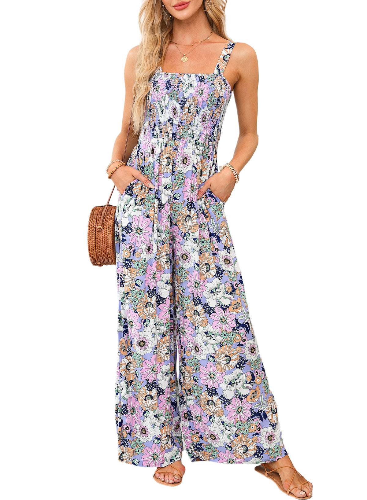 Jillian | Bright and Cheerful Spring Jumpsuit for Sunny Days