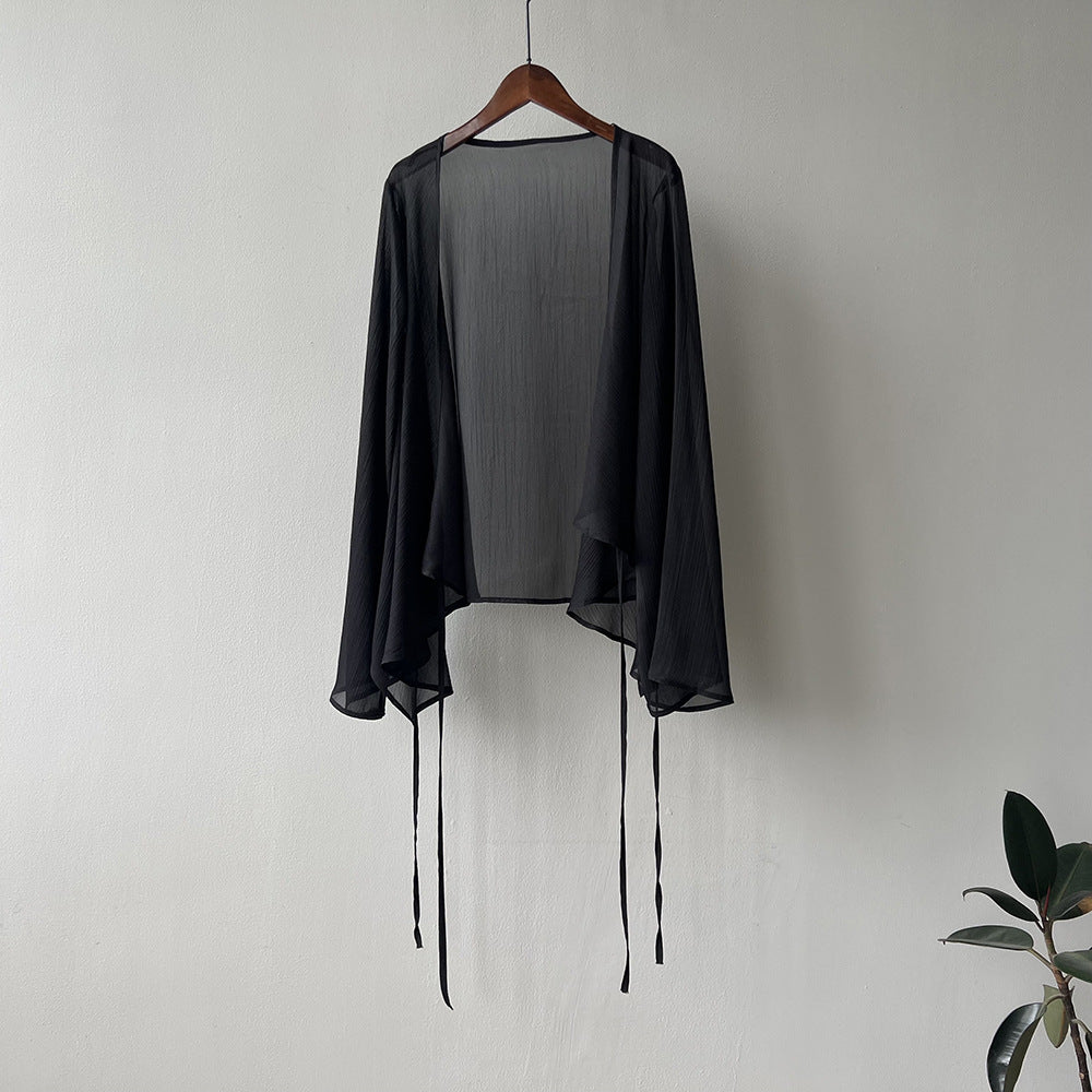Alfrida | Women's Open Front Lightweight Cardigan