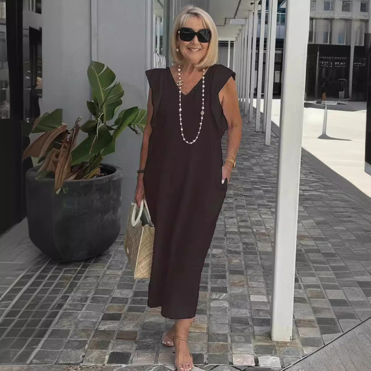 Mara | Chic Sleeveless Summer Dress for Effortless Style