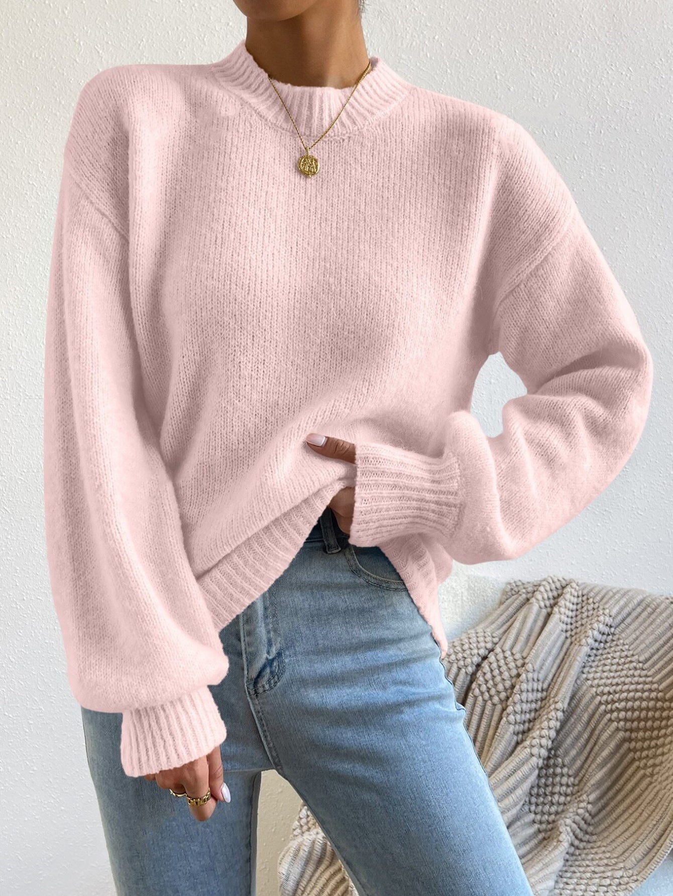 Alix | Women's Relaxed Fit Crewneck Sweater
