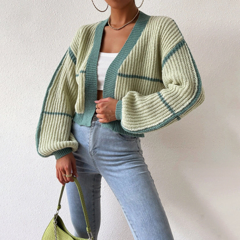 Alarice | Women's Cropped Knit Cardigan