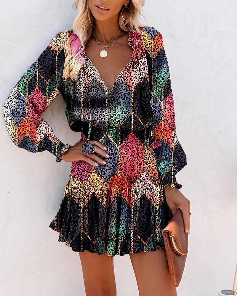 Maeve | Stunning Floral Mini Dress for Effortless Elegance