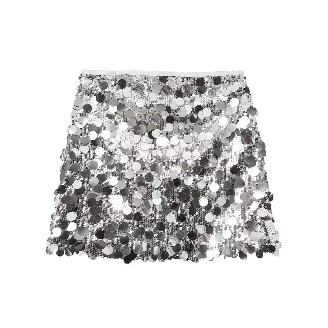 Abbie | Dazzling Sparkling Sequin Skirt