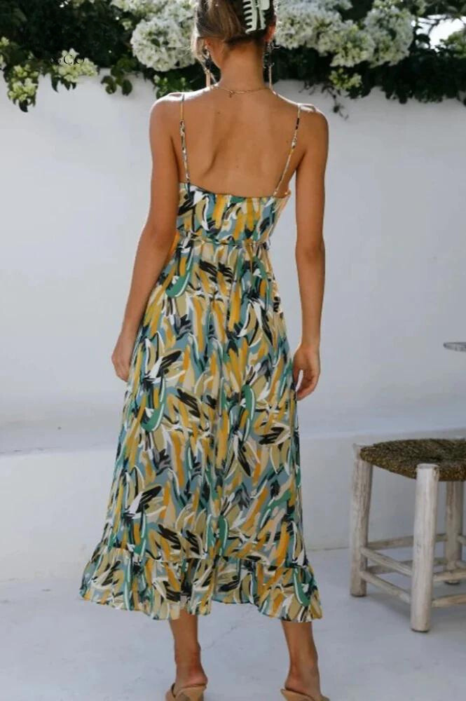 Kerrie | Women’s Vibrant Lightweight Flowy Dress for Summer Days