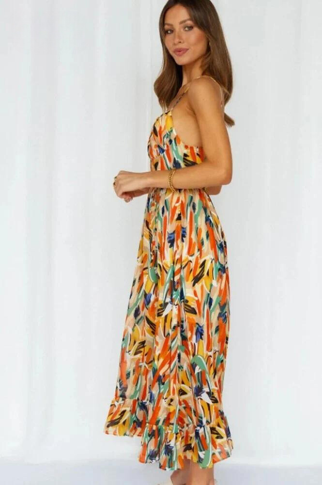 Kerrie | Women’s Vibrant Lightweight Flowy Dress for Summer Days