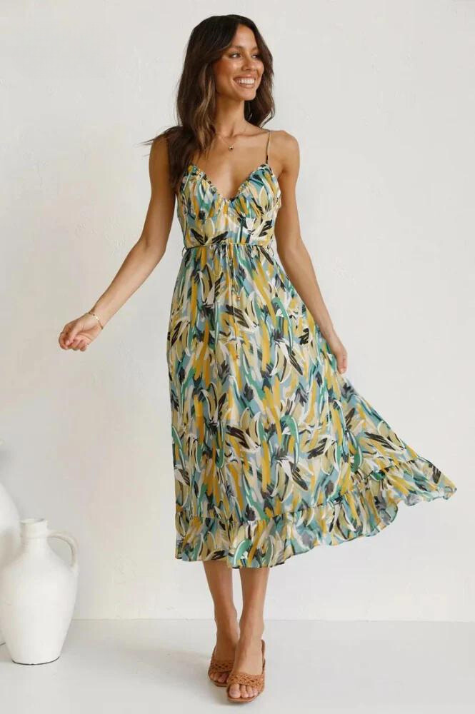 Kerrie | Women’s Vibrant Lightweight Flowy Dress for Summer Days