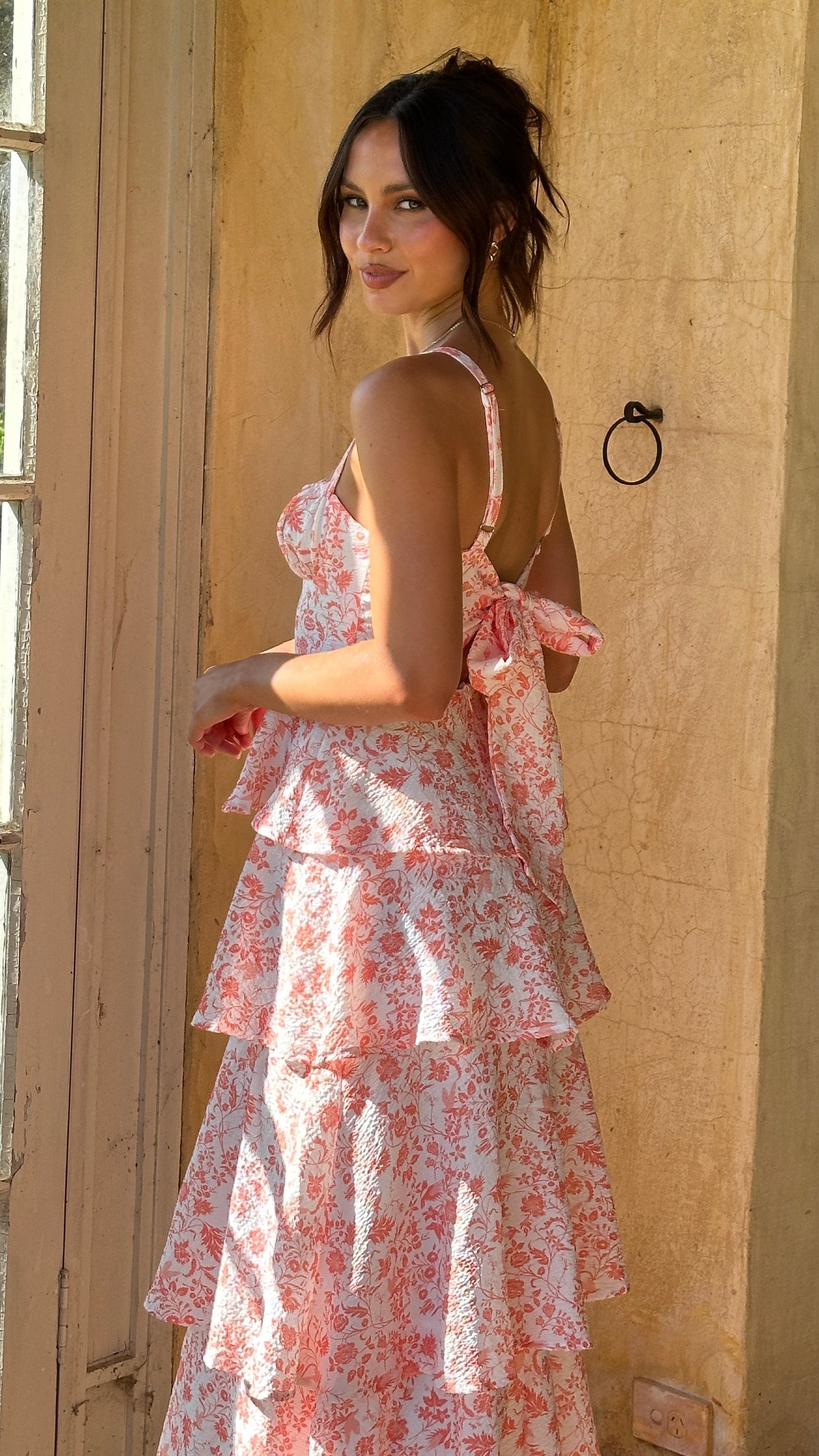 Jude | Stunning Floral Maxi Dress for Enchanting Romantic Occasions